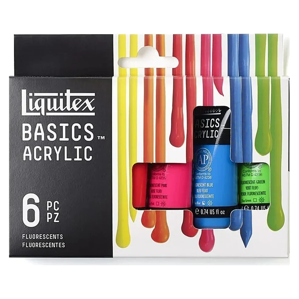 Liquitex Basics Fluorescent Set