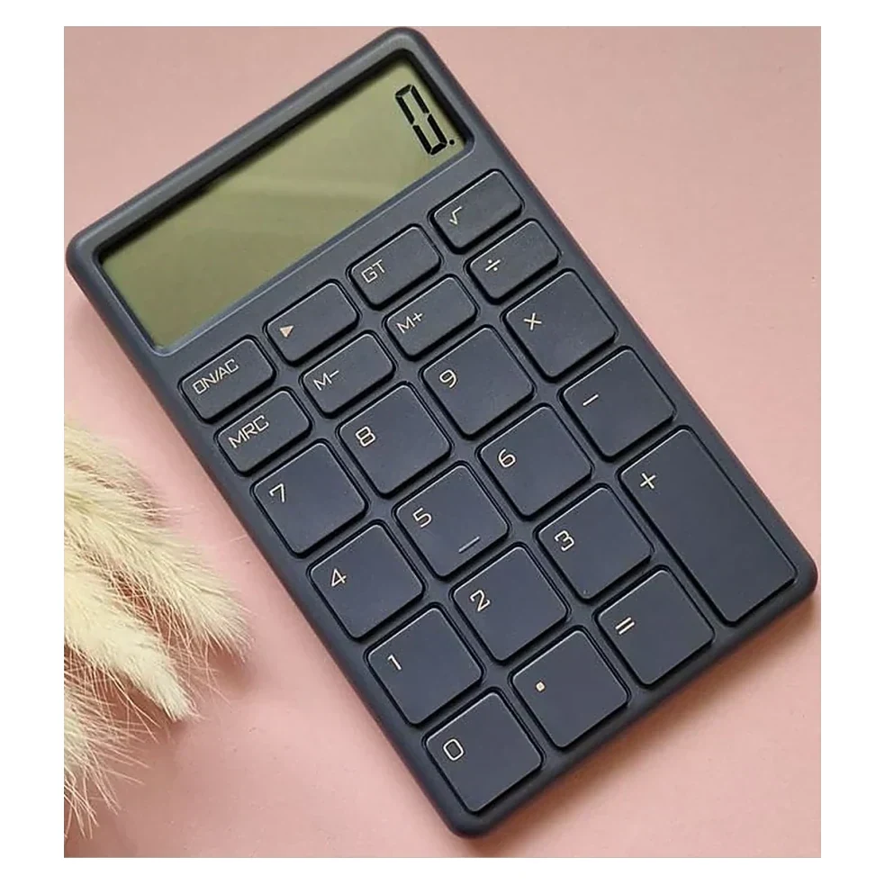 Dark Grey Desk Calculator