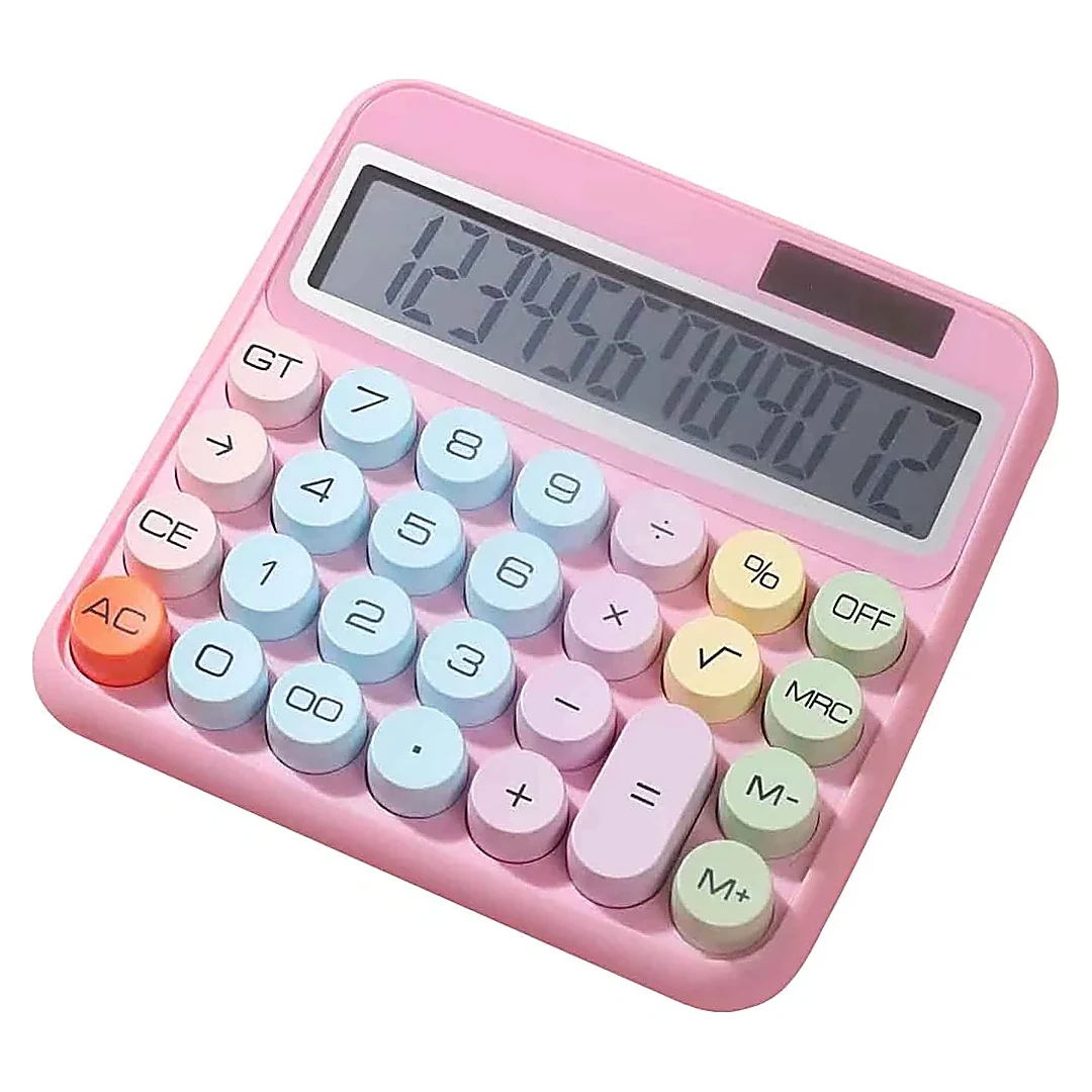 Pink Calculator Colour Keys