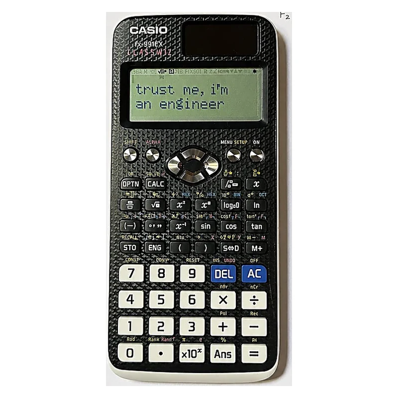 Casio Calculator with Maths Notes