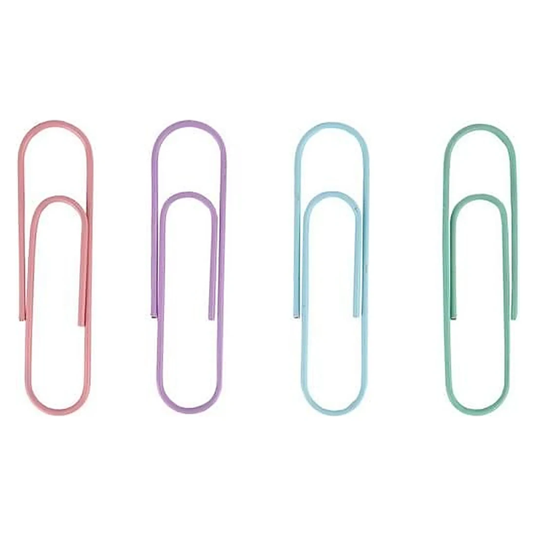 Pastel Paper Clips Set