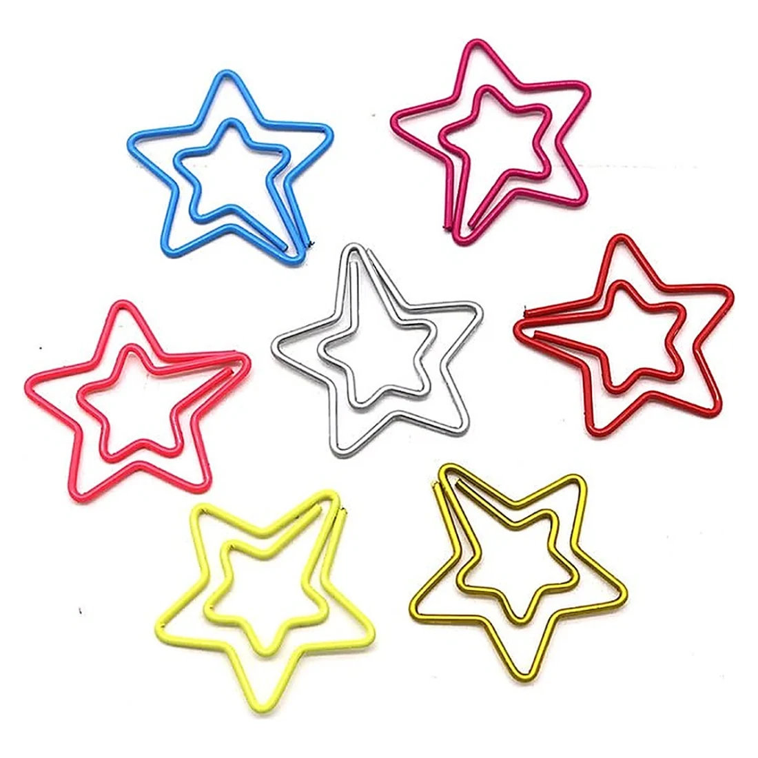 Star Shaped Paper Clips