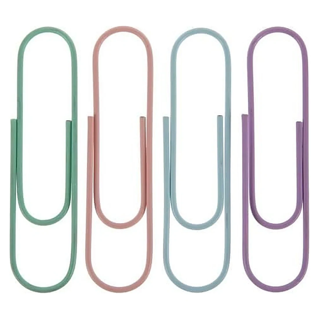 Jumbo Pastel Paper Clips