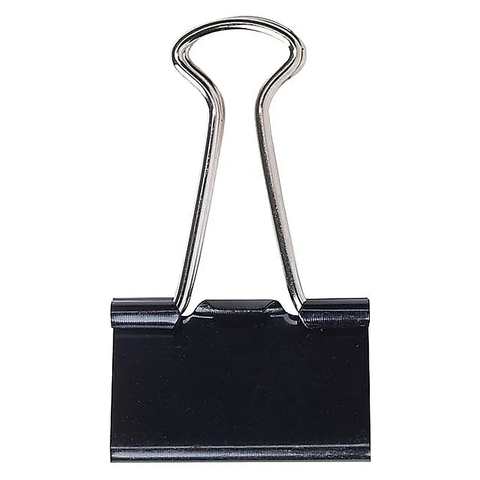 Black Binder Clip