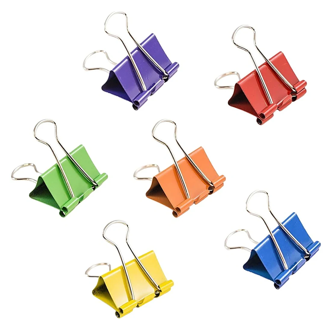 Colourful Binder Clips