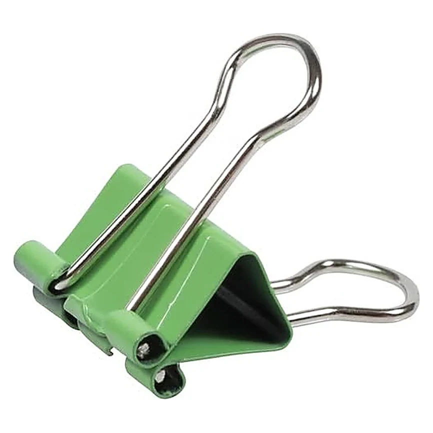 Green Binder Clip