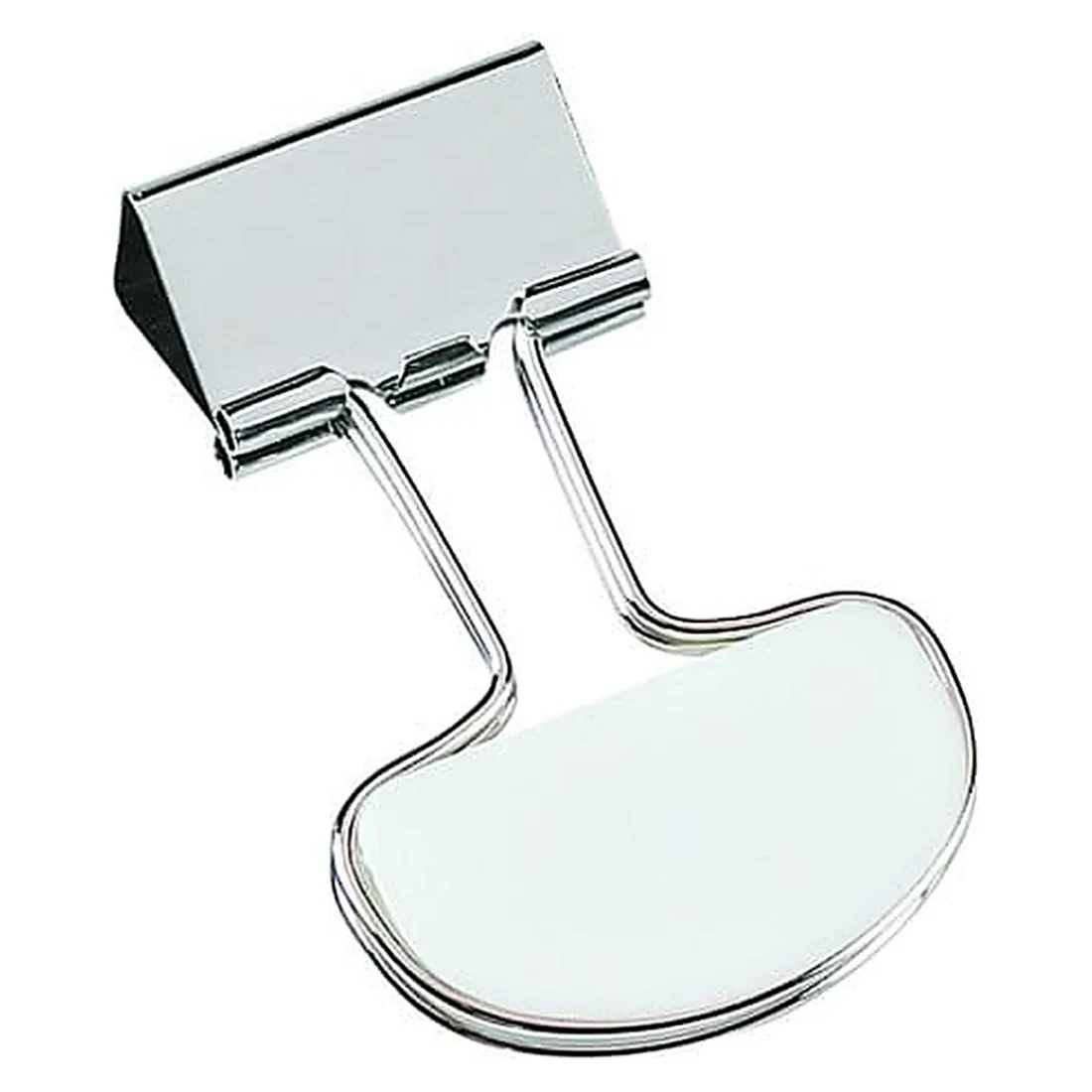 Silver Binder Clip Wide