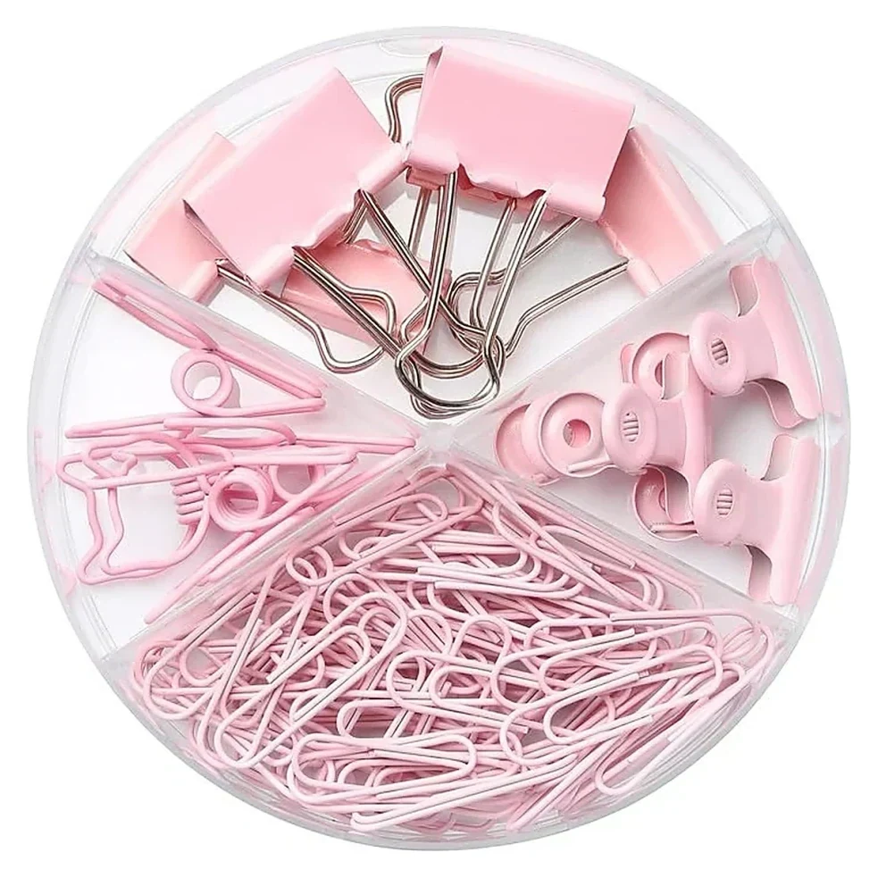 Pink Clips and Heart Clips