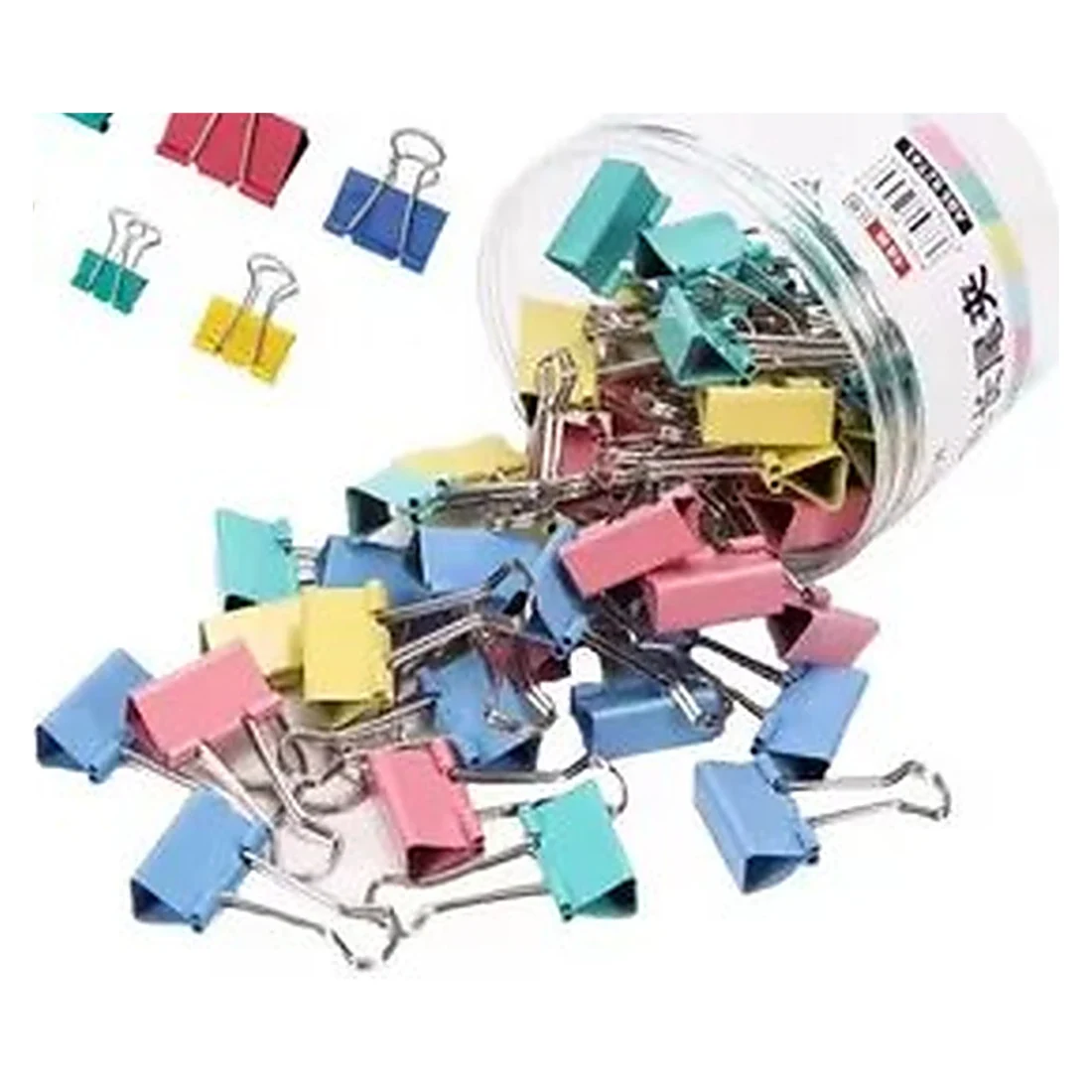 Mixed Clips in Jar