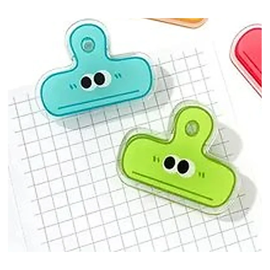Button Shaped Clips