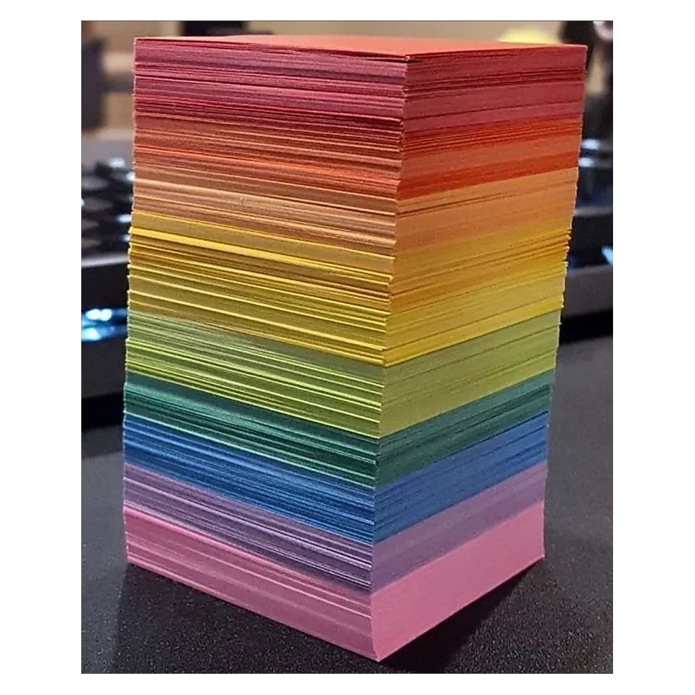 Rainbow Card Stack
