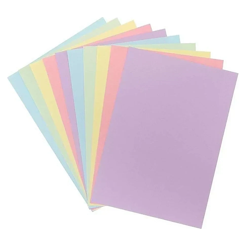 Pastel Paper Fan