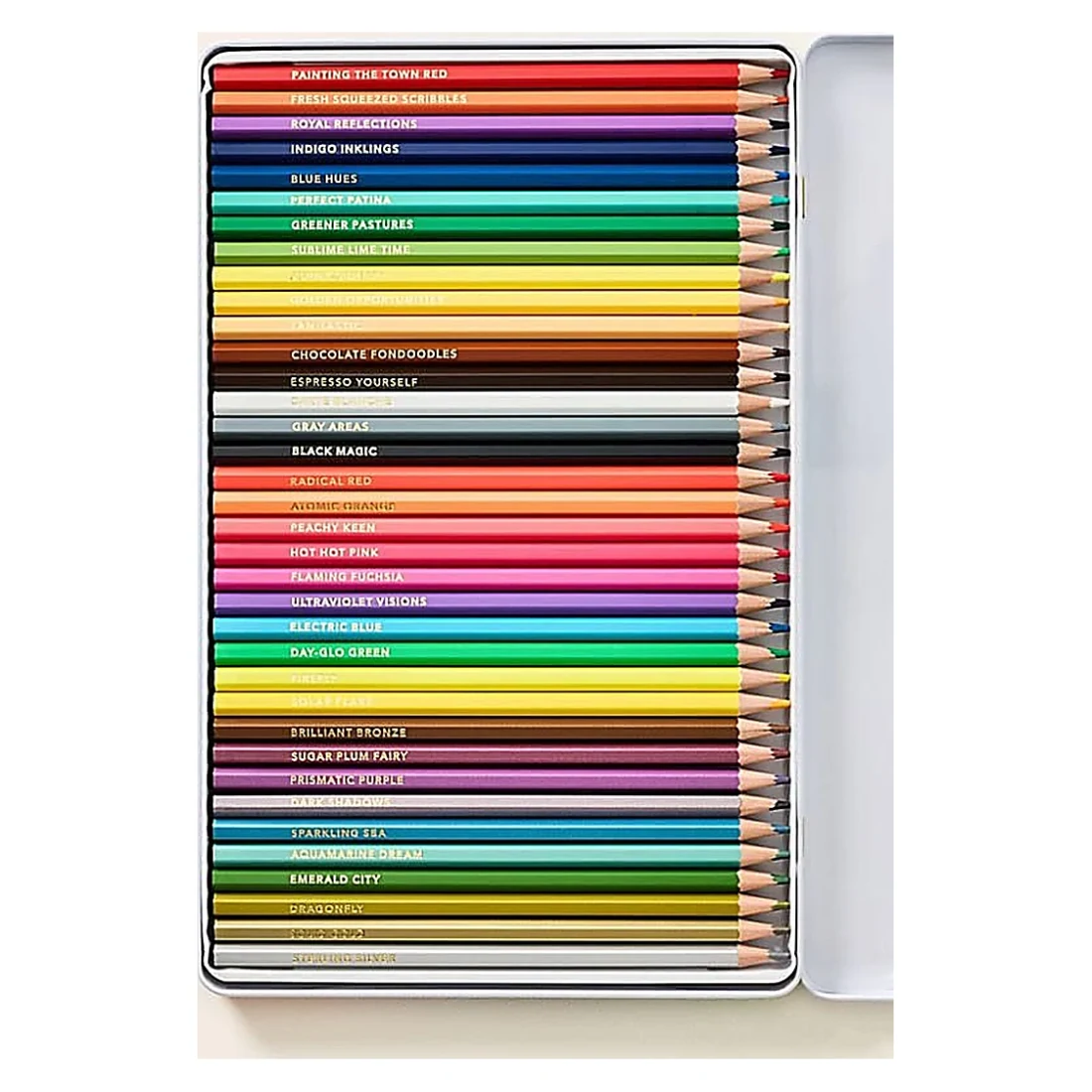 Coloured Pencils Tin 72