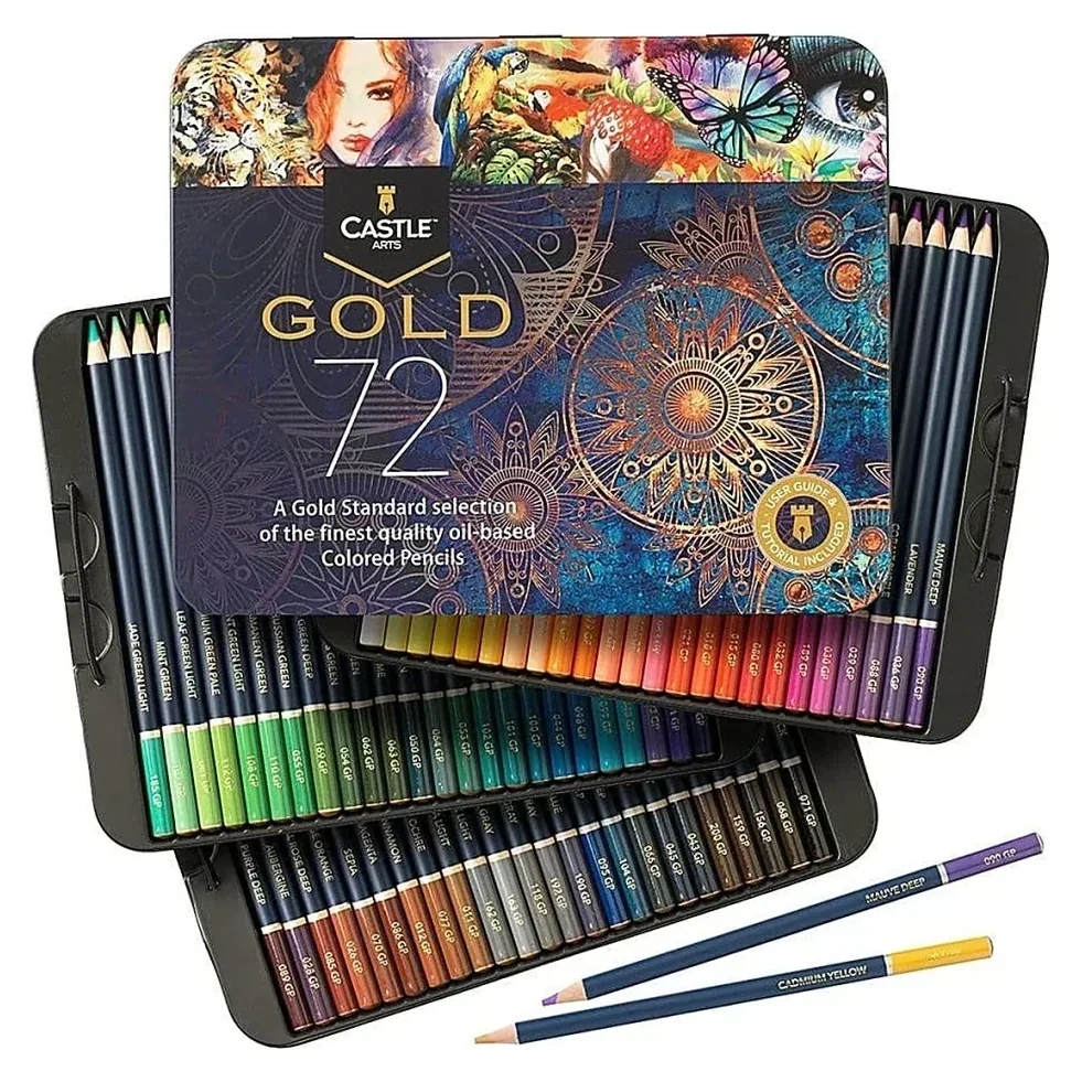 Marco Gold Coloured Pencils 72