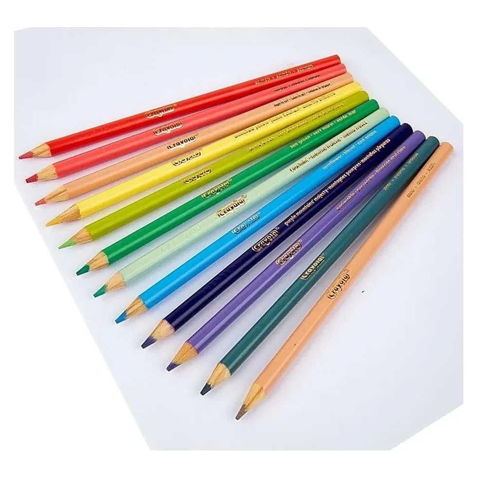 Colour Pencils Scattered