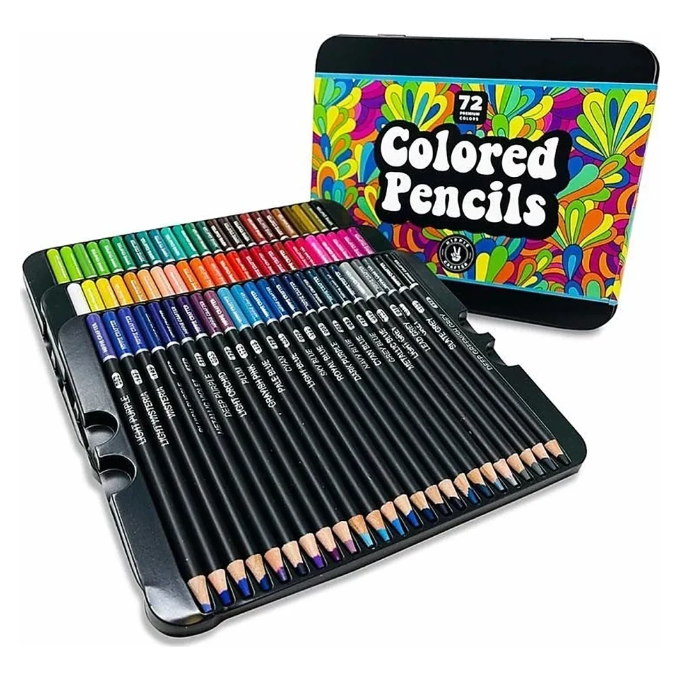 Coloured Pencils in Case