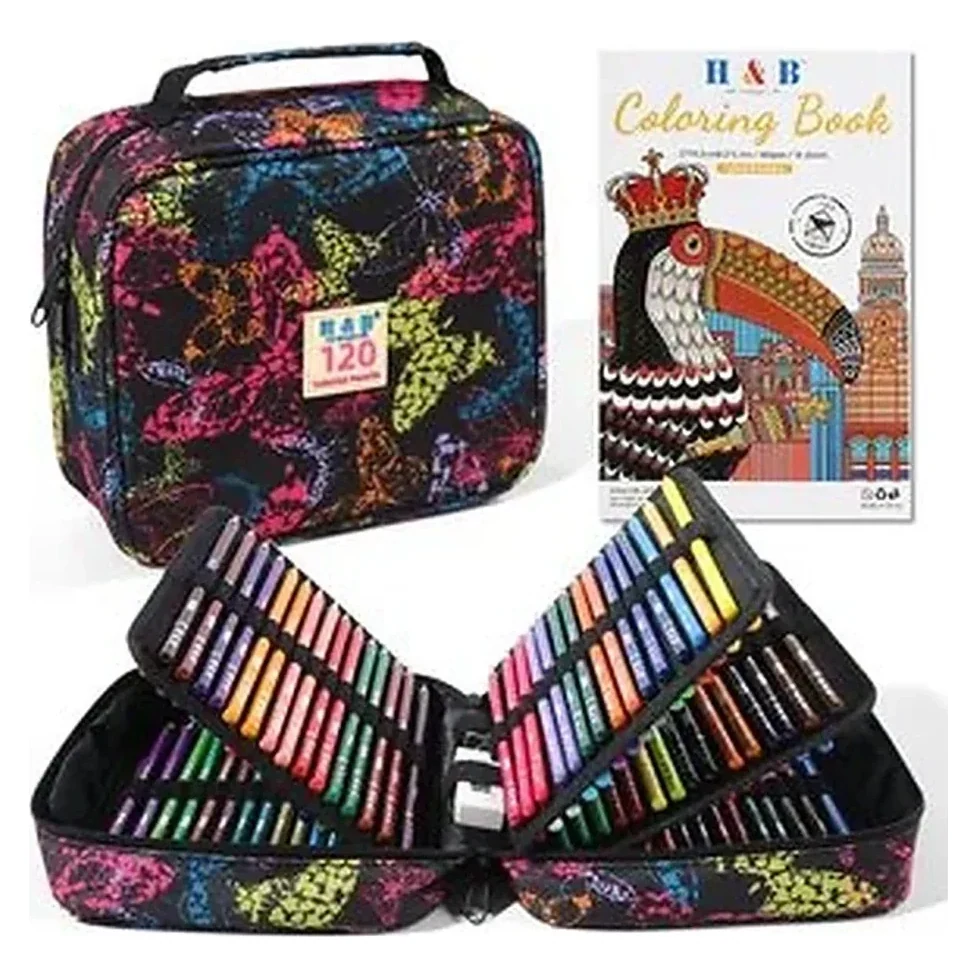Mandala Pencil Case with Book