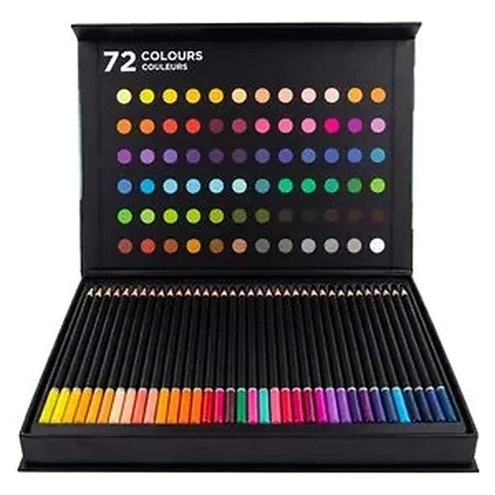 Colour Pencils 72 Upright Case
