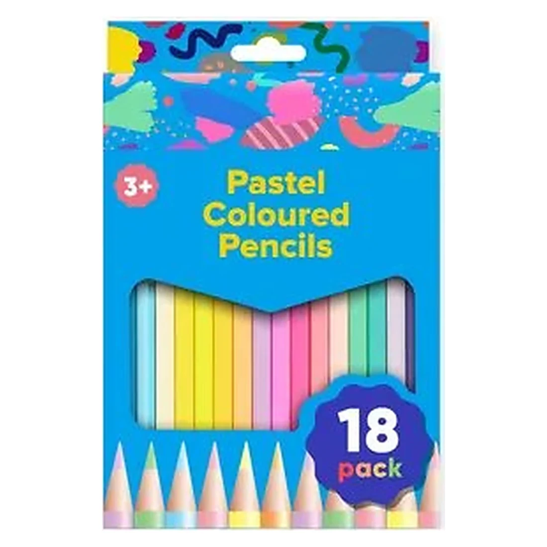Pastel Coloured Pencils 18