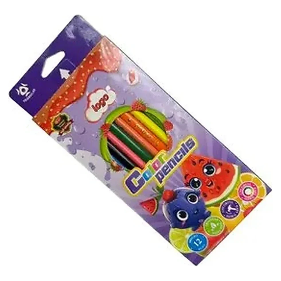 Kids Coloured Pencils Blue Pack
