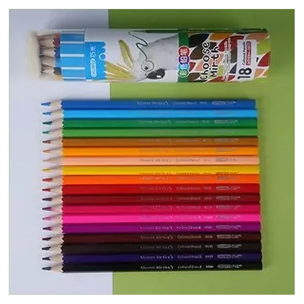 Coloured Pencils and Sharpener Set