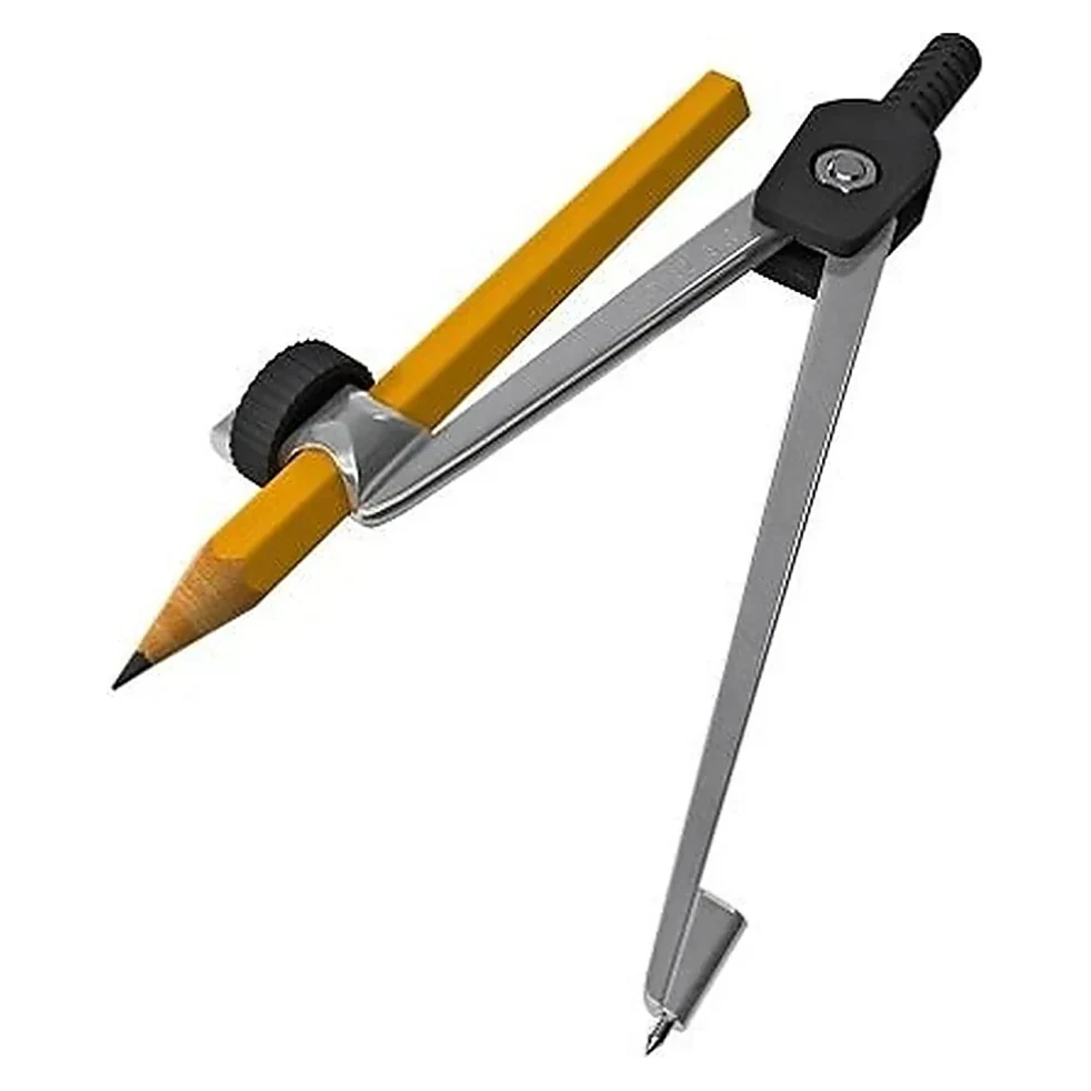Yellow Drawing Compass
