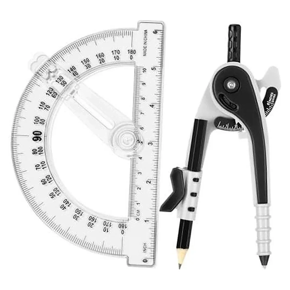 Compass and Protractor Set