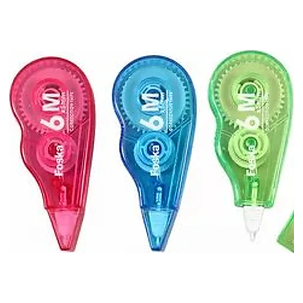 Correction Tape Set Pink Blue Green