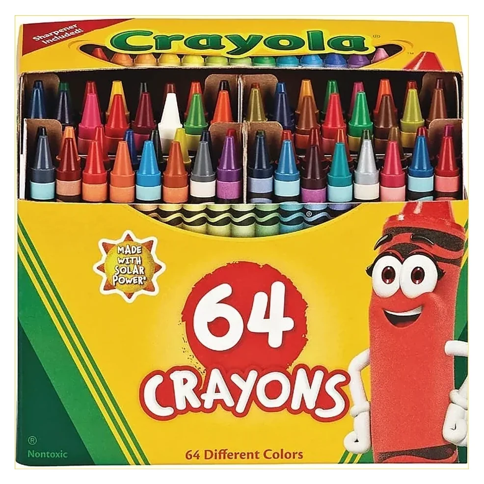 Crayola Crayons Pack of 64