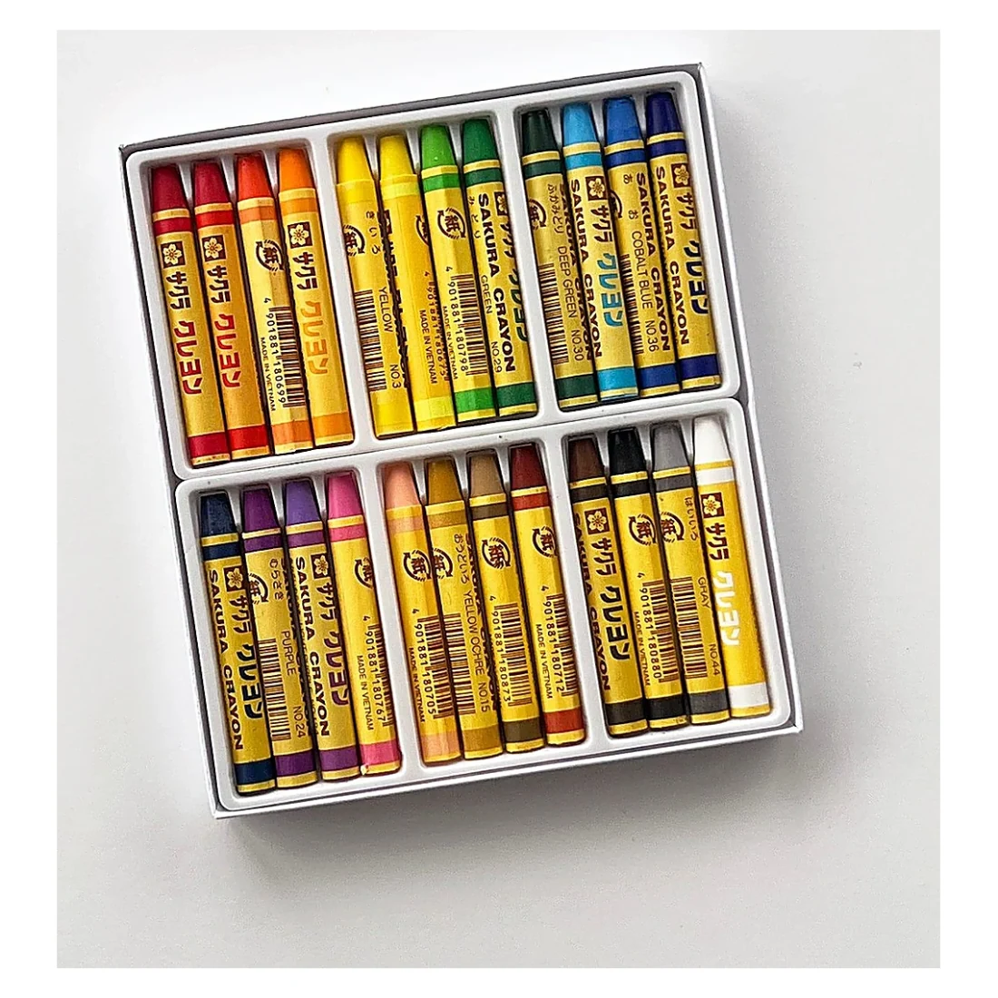 Crayons in Metal Tin