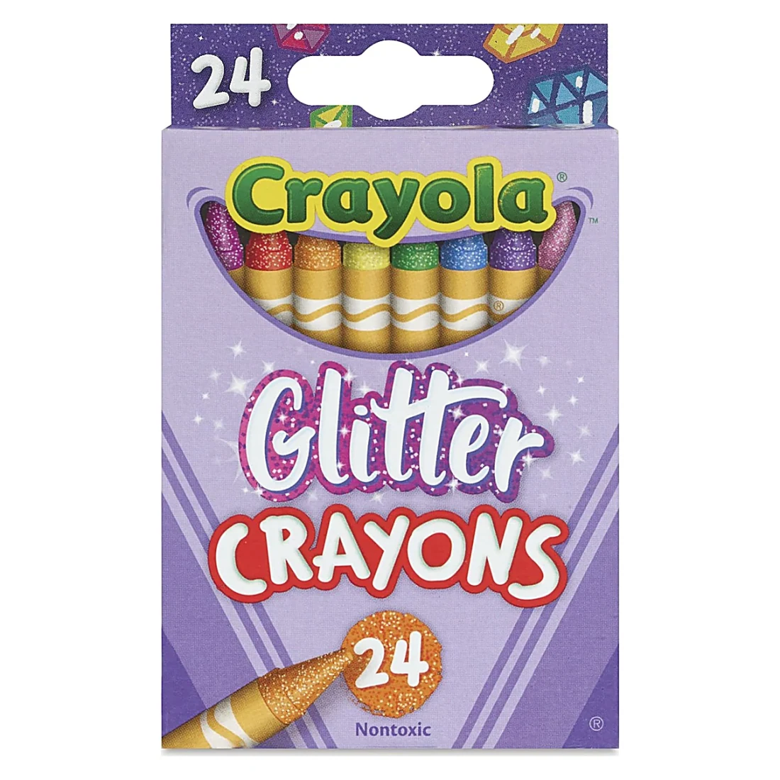 Crayola Glitter Crayons 24