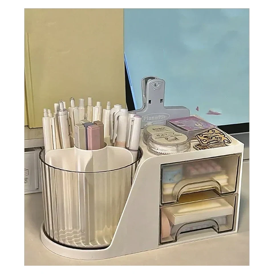 Pen Pot and Desk Tray