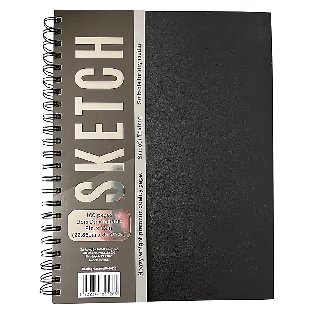 Black Sketch Book Hardcover