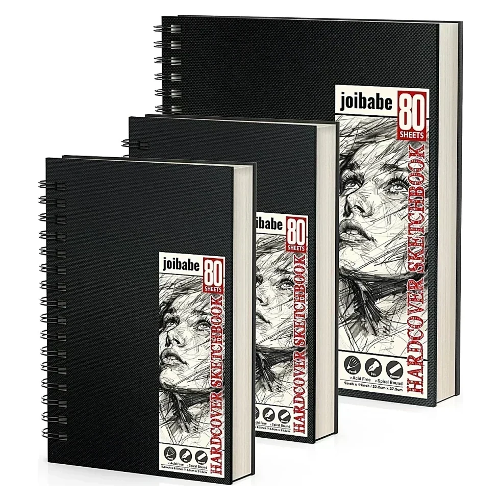 Sketch Books Black Set