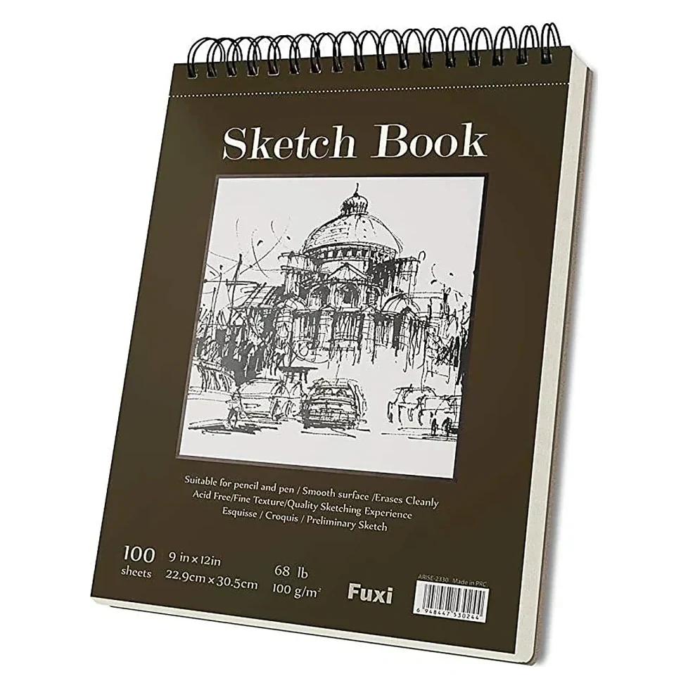 Sketch Book Black Cover