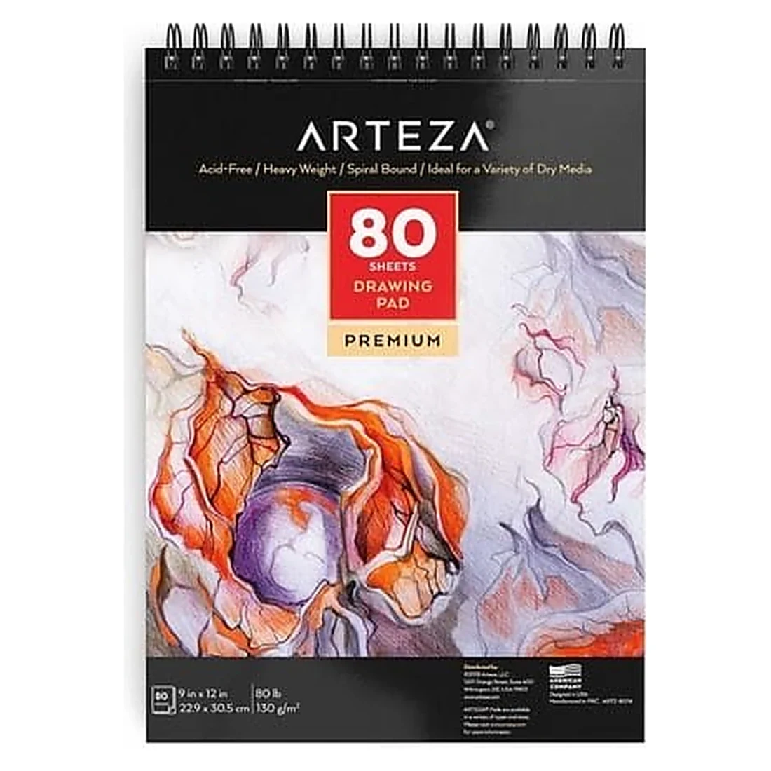 ARTEZA Sketch Pad 80 Sheets