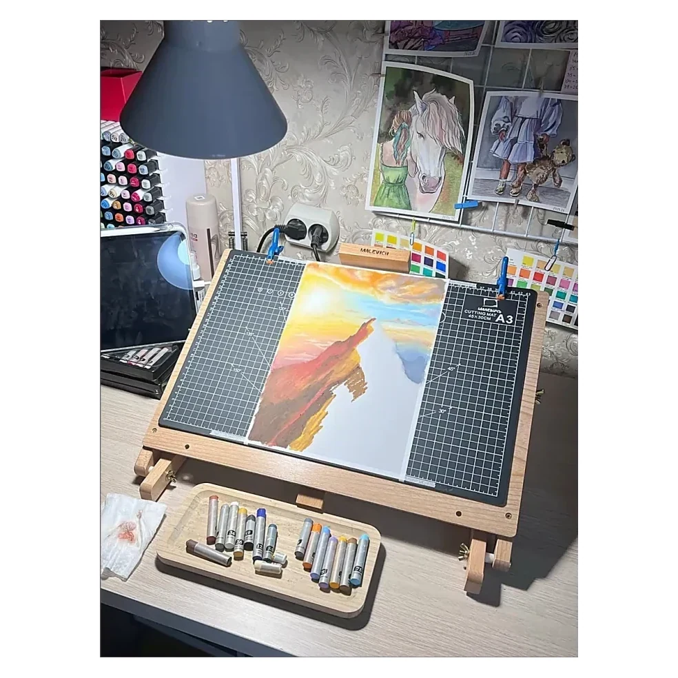 Drafting Table with Light Box