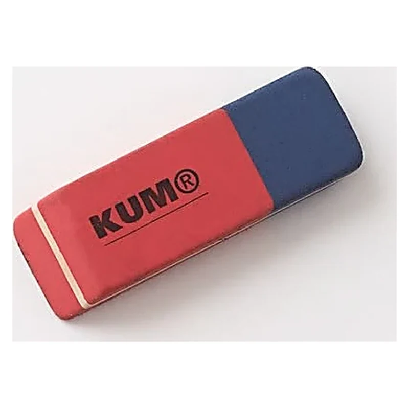 Small Red and Blue Eraser