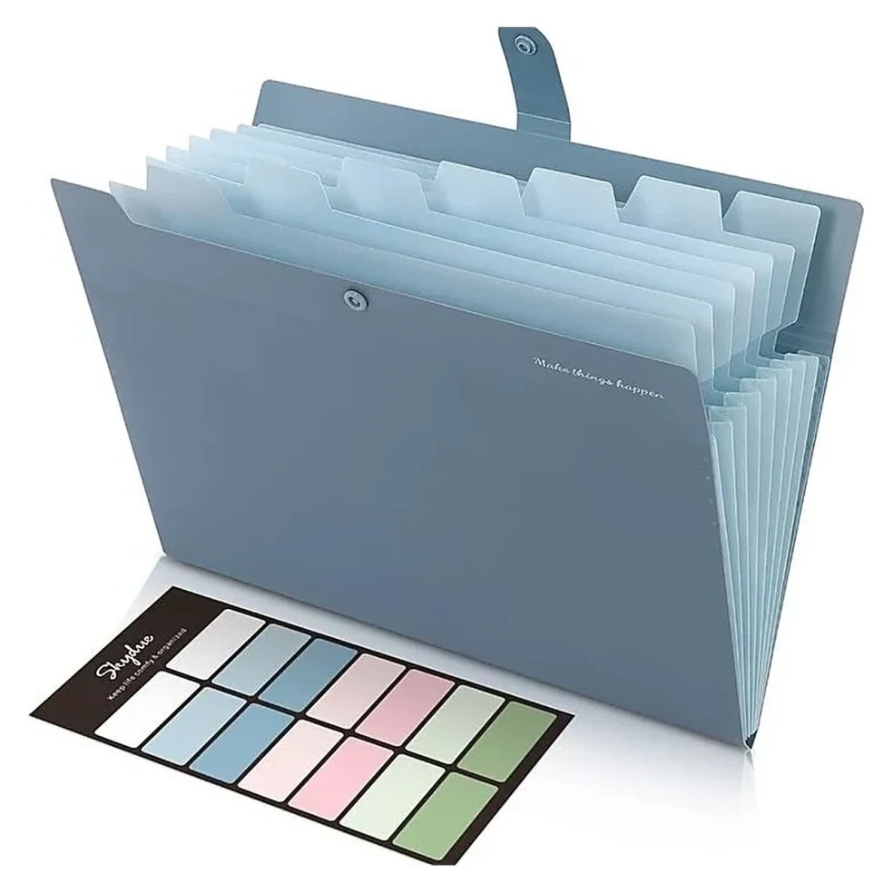 Expanding File with Colour Tabs