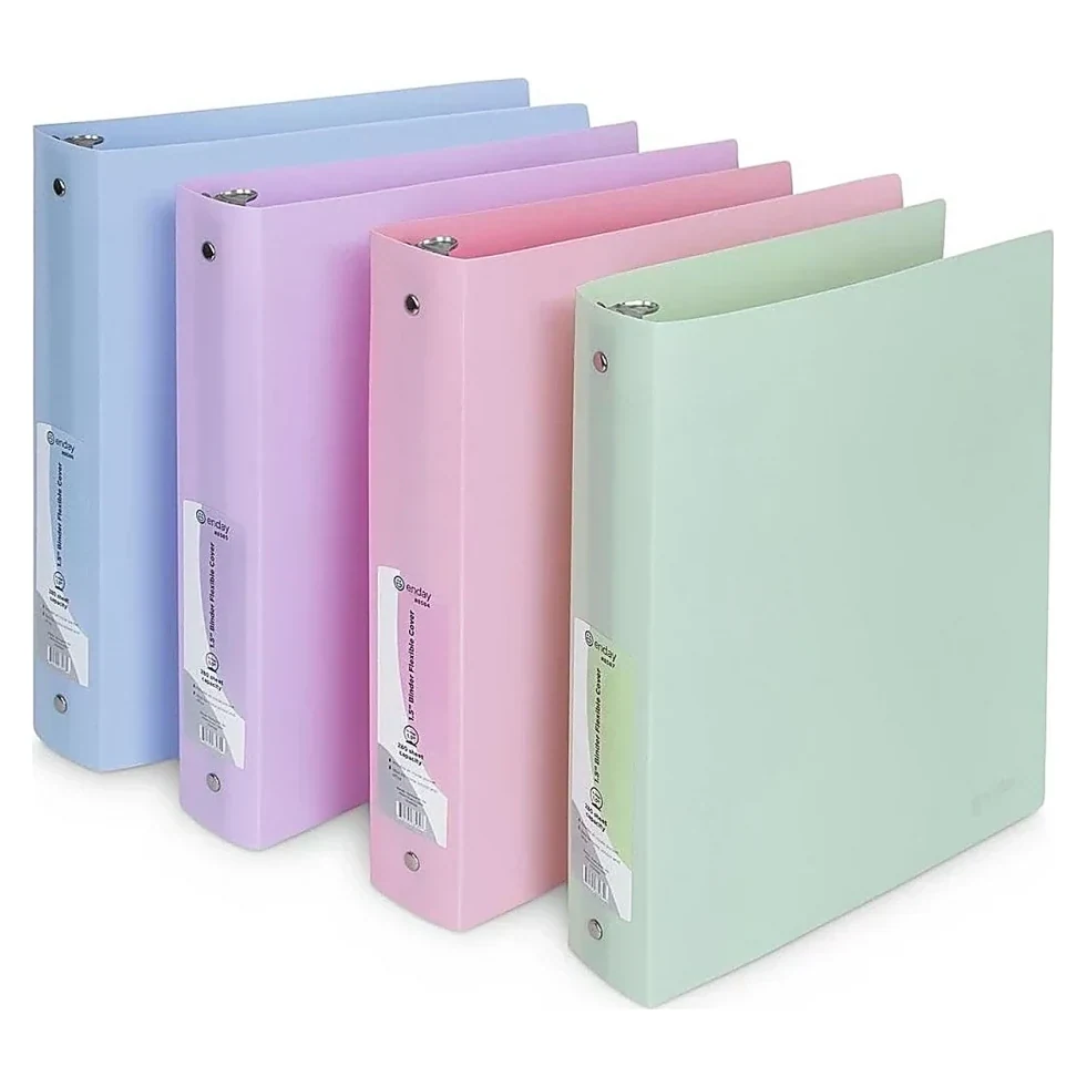 Pastel Ring Binders