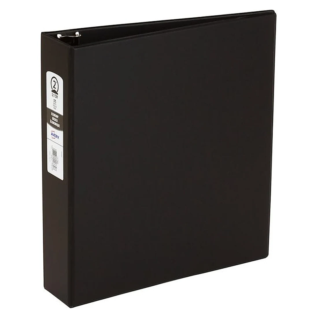 Black Ring Binder with Label
