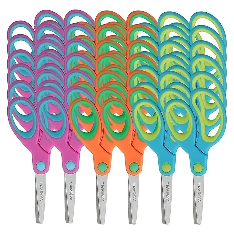 Colourful Scissors Rows