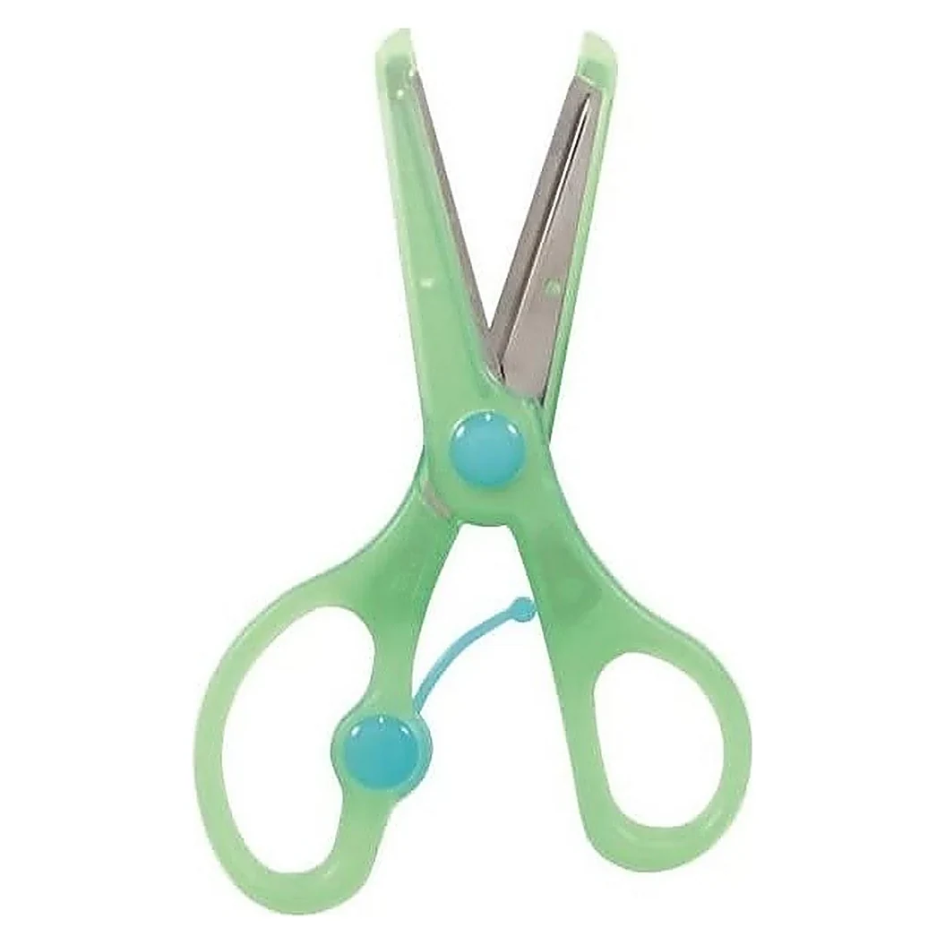 Green and Blue Scissors