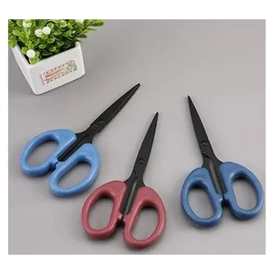 Scissors Set Blue Pink Teal