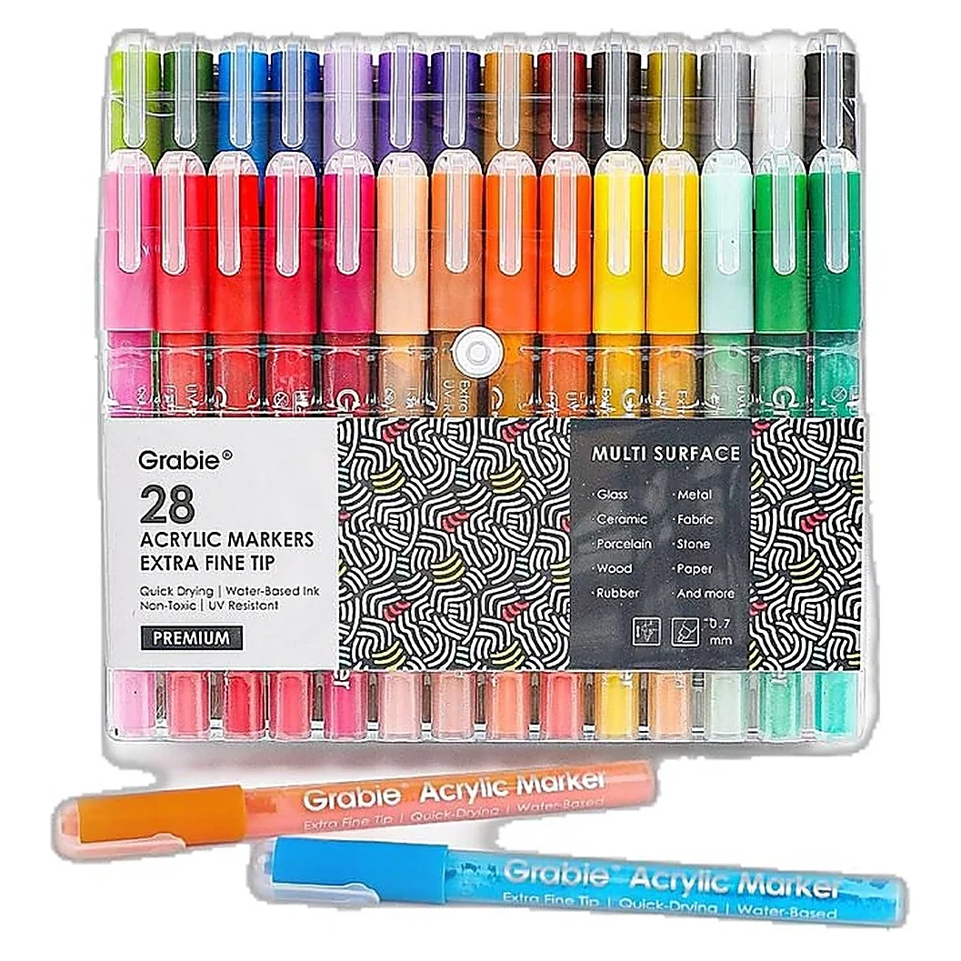 Genuine 28 Colour Brush Pens