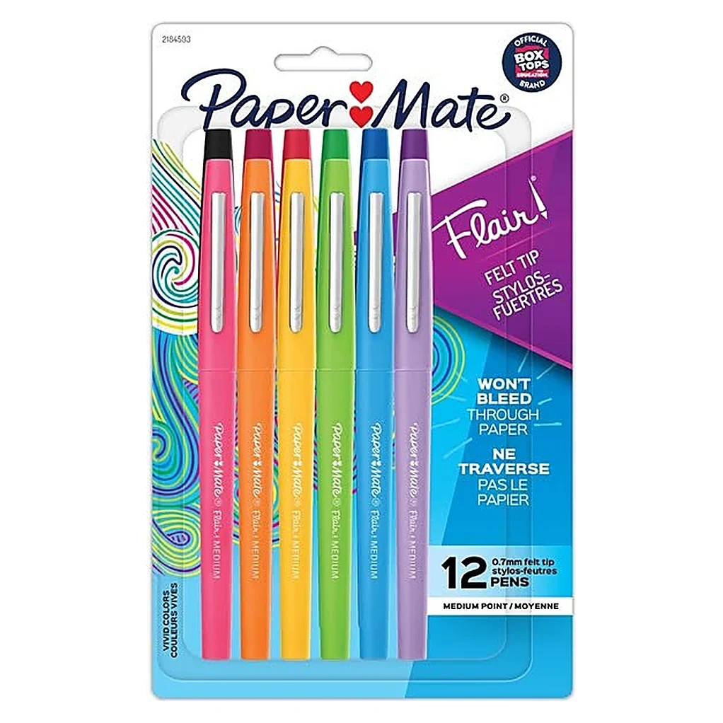 Paper Mate Flair Pens 12