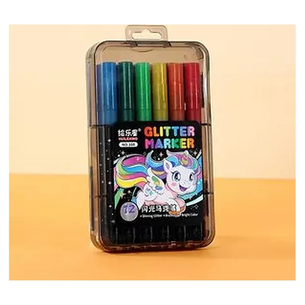 Glitter Marker Set