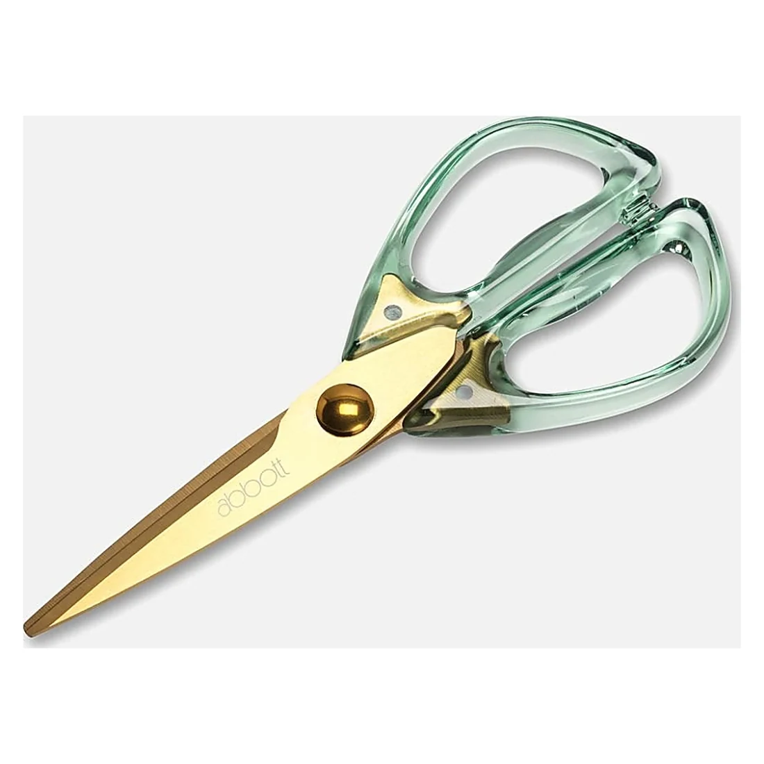 Gold and Green Scissors
