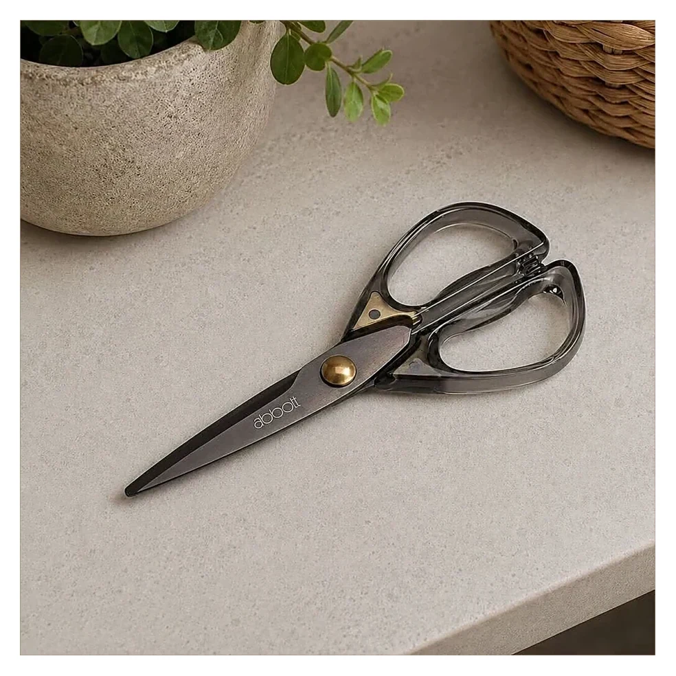 Black Scissors on Desk