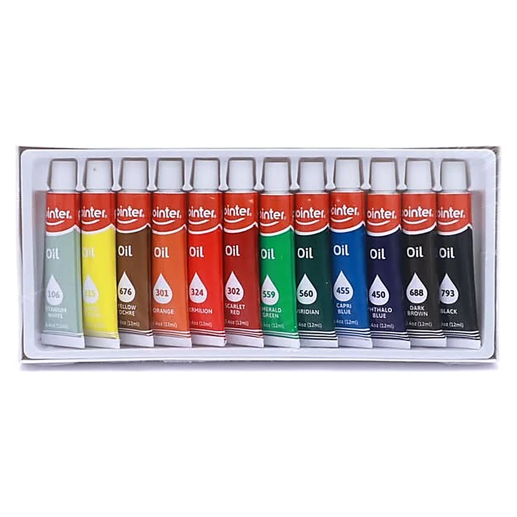 Oil Paint Set Small Tubes